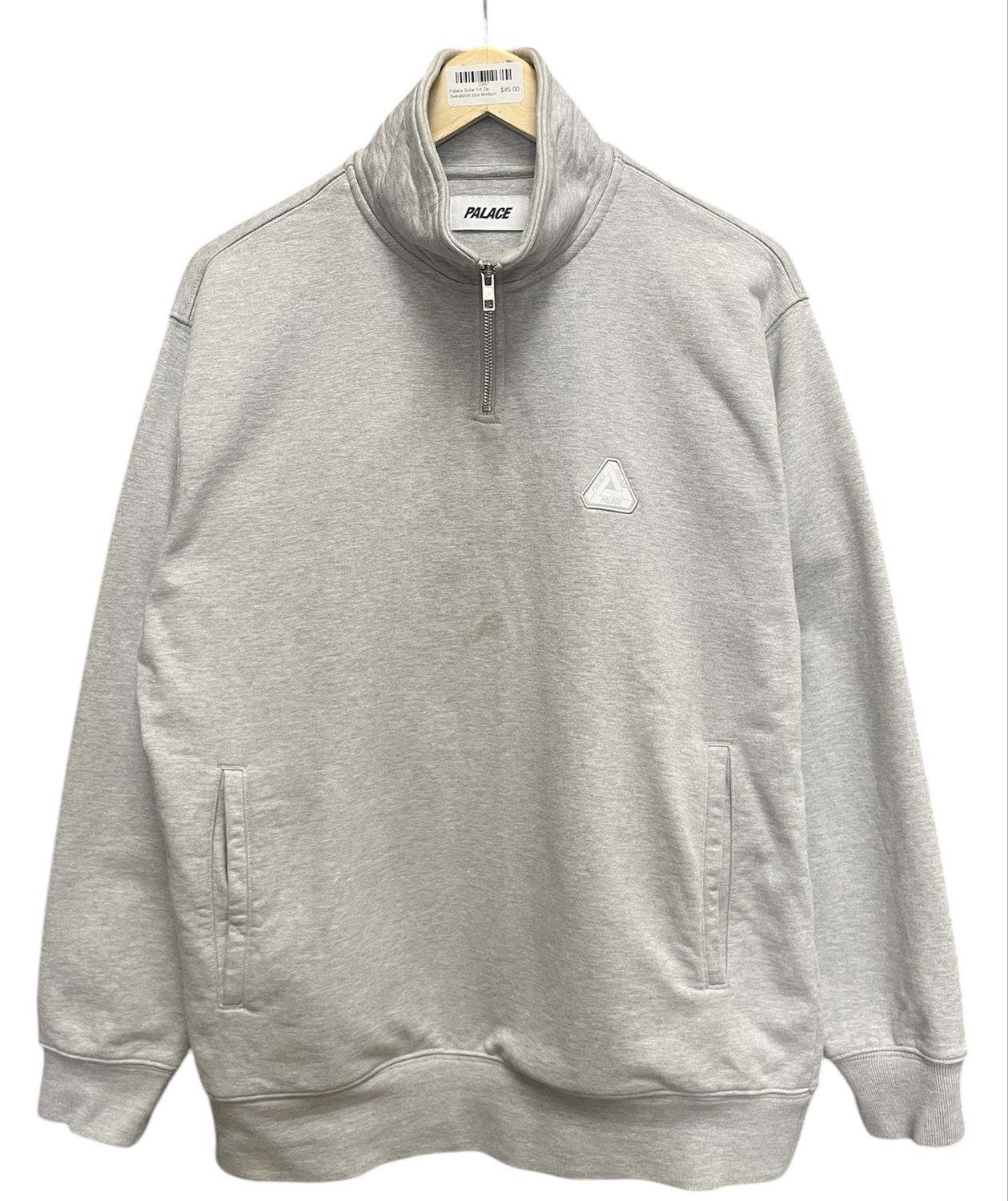 Palace Sofar 1/4 Zip Sweatshirt Size Medium