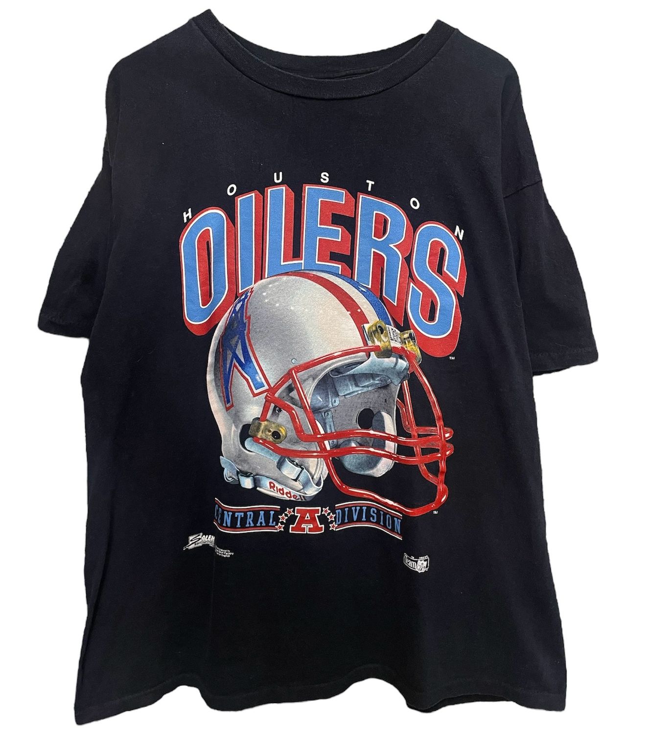 1992 Houston Oilers Salem Sportswear Tee Size XL