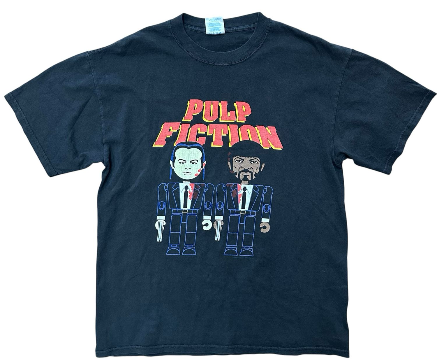 20014 Pulp Fiction Caricature Tee Size Large