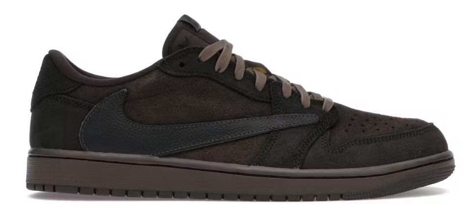 Jordan 1 Retro Low OG SP Travis Scott Velvet Brown Size 13 (NEW)