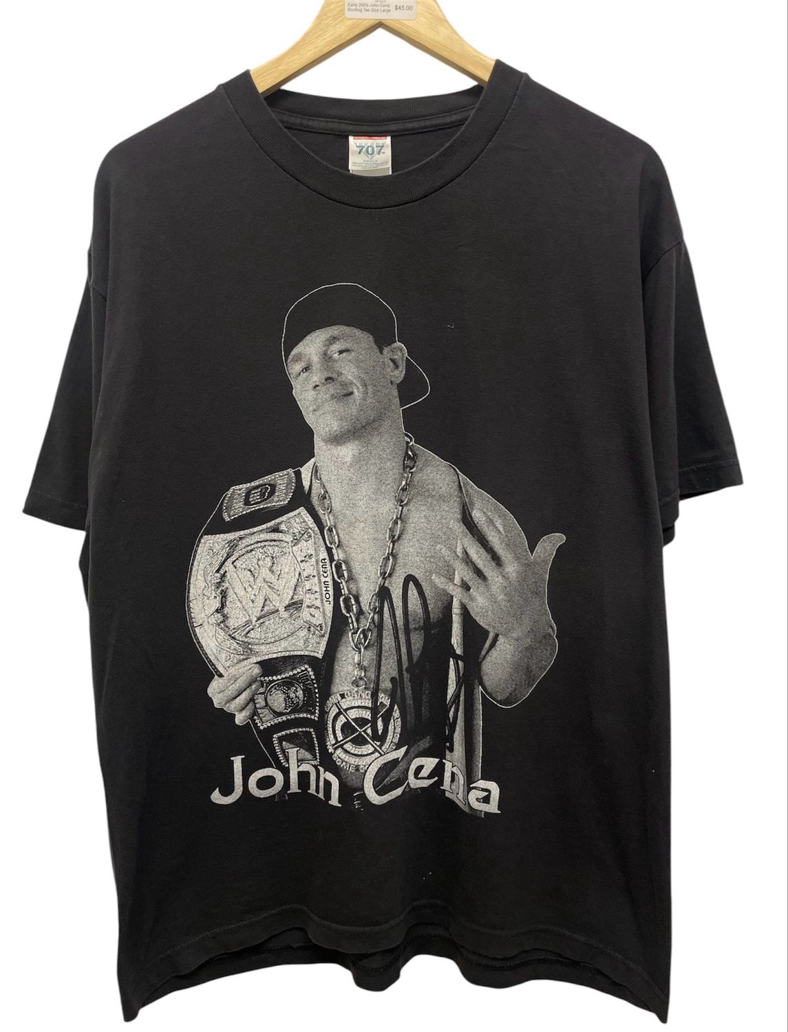 Early 2000&#39;s John Cena Bootleg Tee Size Large