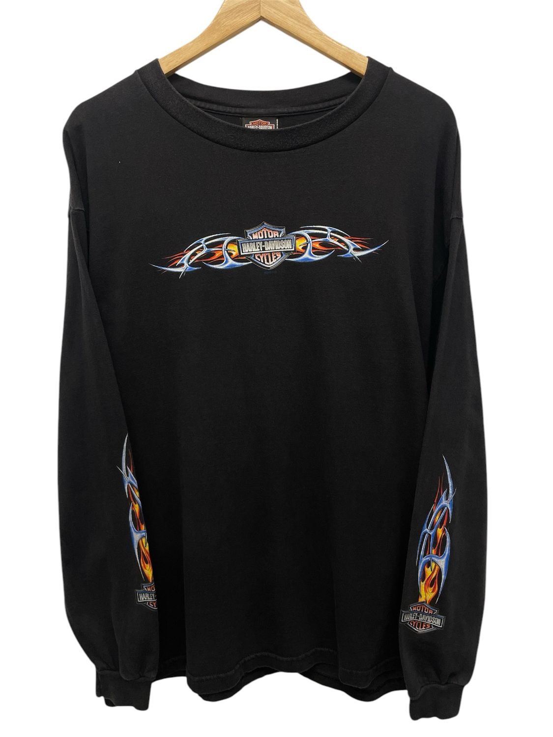 2002 Harley Davidson Hawaii Long Sleeve Shirt Size XL