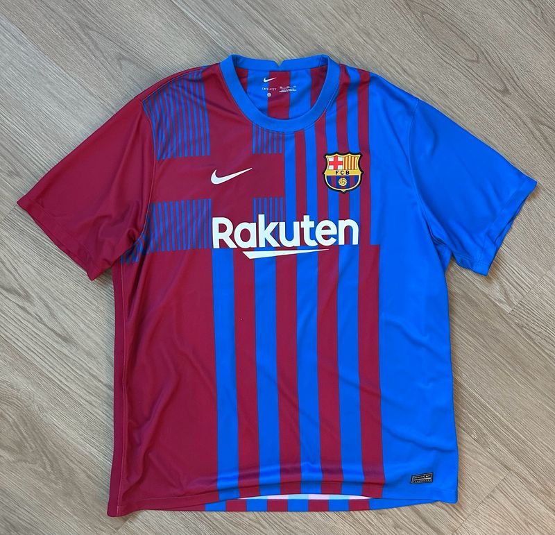 2021/22 Barcelona Sergio Aguero Jersey Size XXL