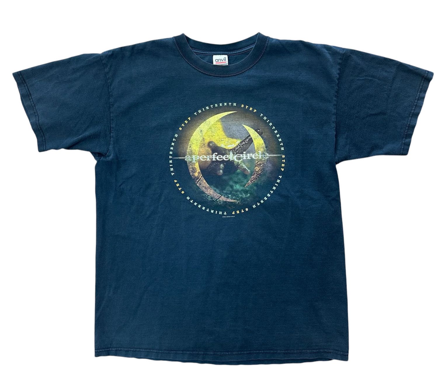 2003 A Perfect Circle Thirteen Step Tour Tee Size Large