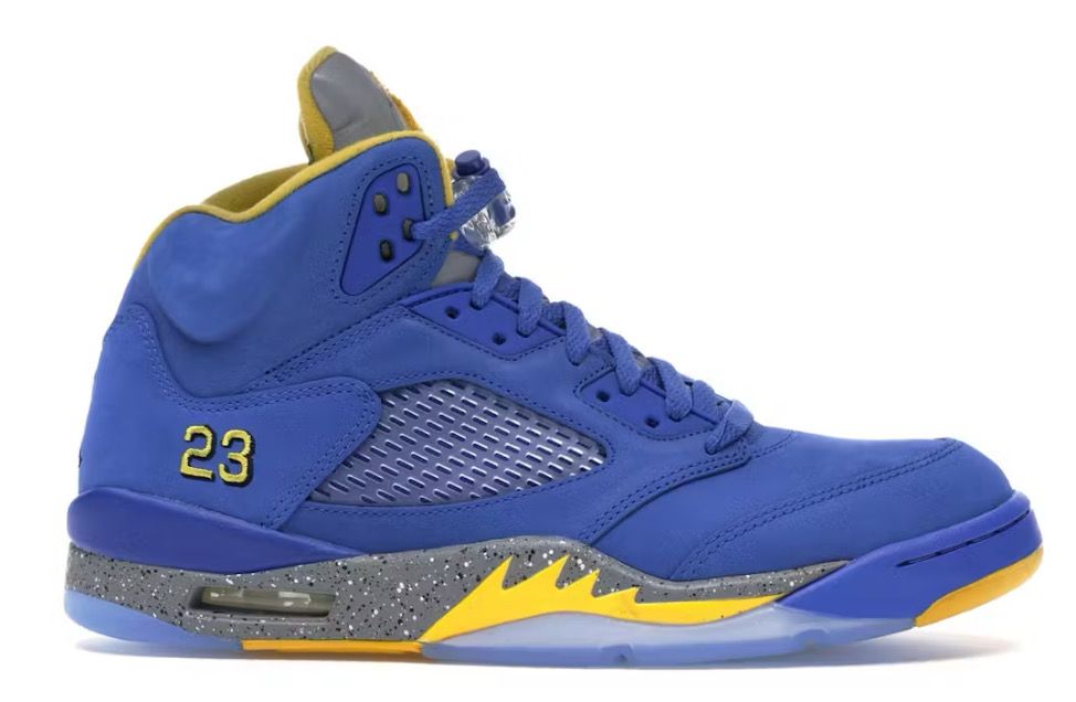 Jordan 5 Retro JSP Laney Varsity Royal Size 10 New