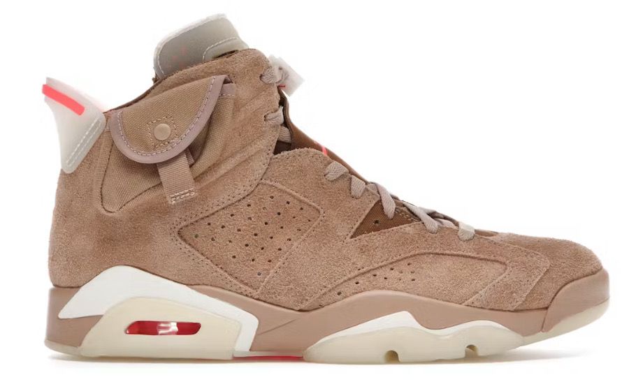 Jordan 6 Retro Travis Scott British Khaki Size 5.5 (NEW)