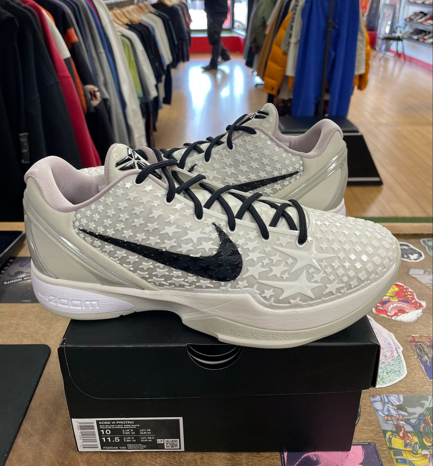Nike Kobe 6 Protro Sail All-Star Size 10 (Tried-On)