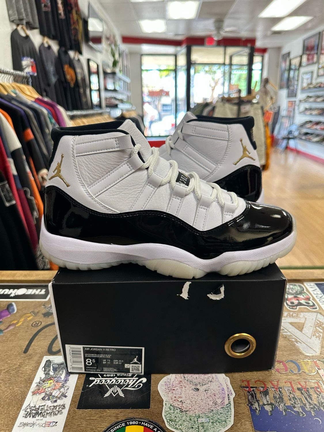 Jordan 11 Retro DMP Gratitude (2023) Size 8.5 (WORN)
