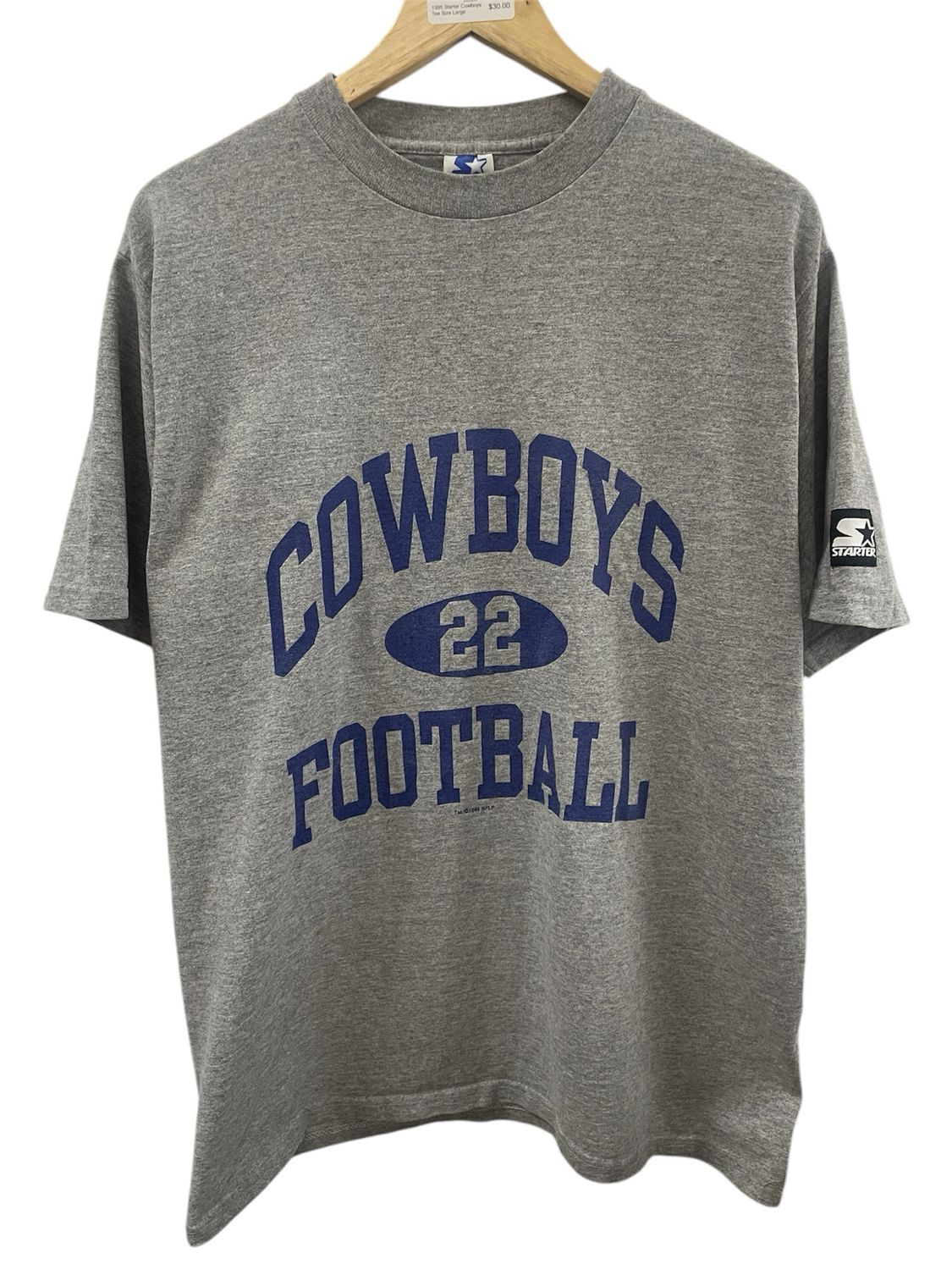 1995 Starter Cowboys Tee Size Large