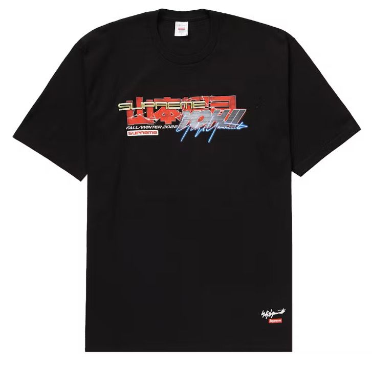 Brand Supreme Yohji Yamamoto TEKKEN Tee Black Size L