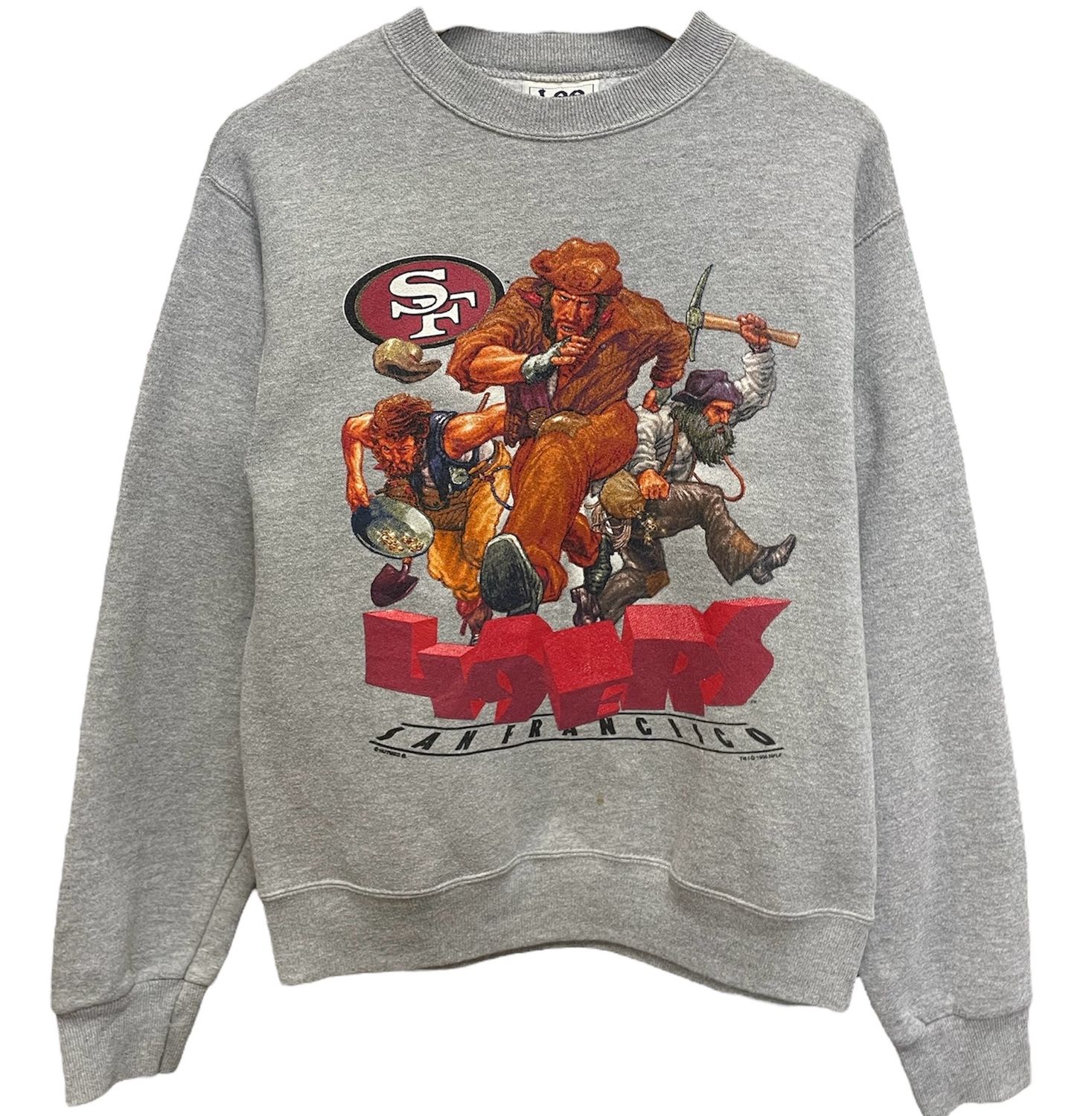 Vtg SF 49ners Minors 1996 Crewneck Size L