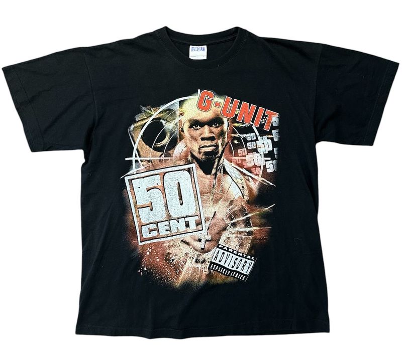 Vtg early 200s 50 Cent and G-Unit TShirt Size Large