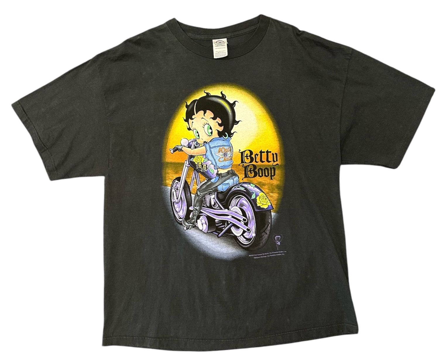 Vtg 2003 Betty Boop &quot;wild Child&quot; Tshirt Size XLarge