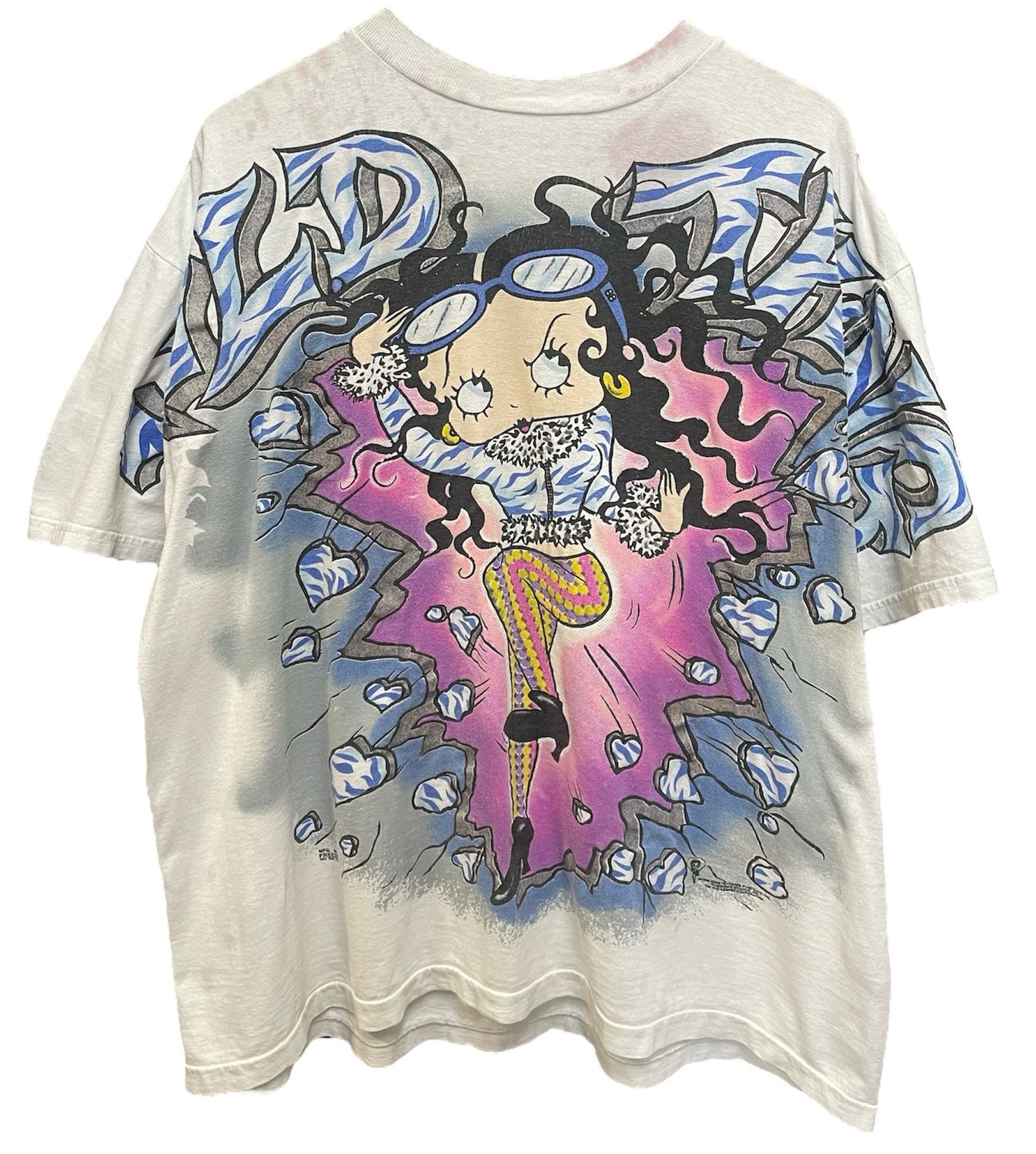Vtg Betty Boop Wild Thing Tee Size XL