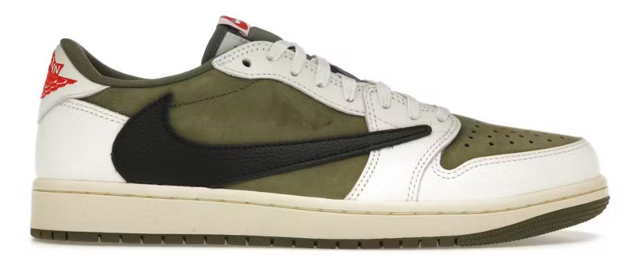 Jordan 1 Retro Low OG SP Travis Scott Medium Olive Size 8 (NEW)