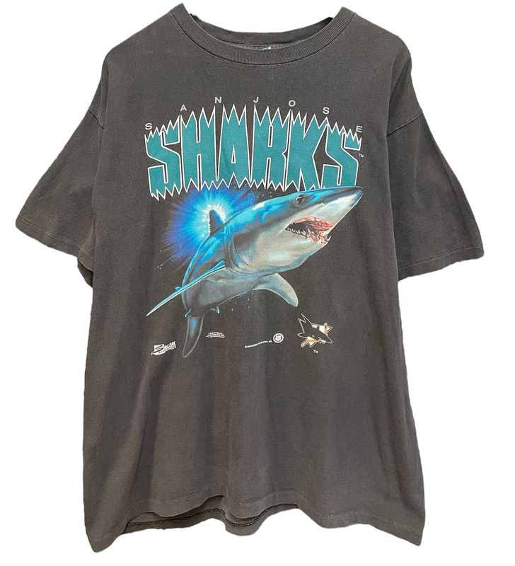 Vintage Salem Sportswear San Jose Sharks Tee Size XL