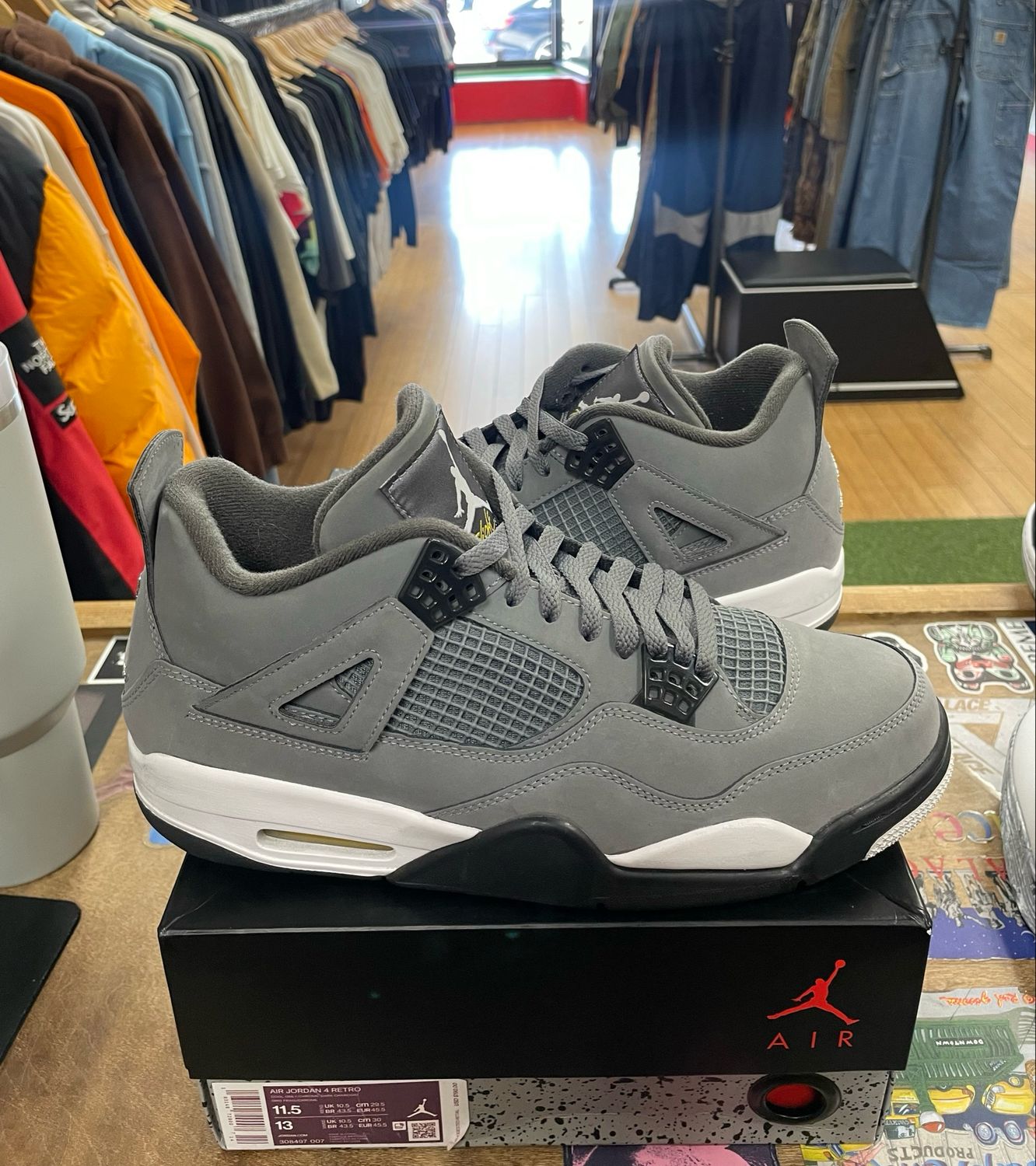 Jordan 4 Retro Cool Grey (2019) Size 11.5 (WORN)
