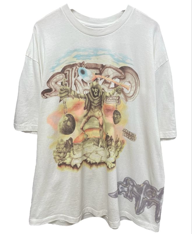 Travis Scott Utopia Circus Maximus 2023 Tour III Tee White 2XL (NEW)