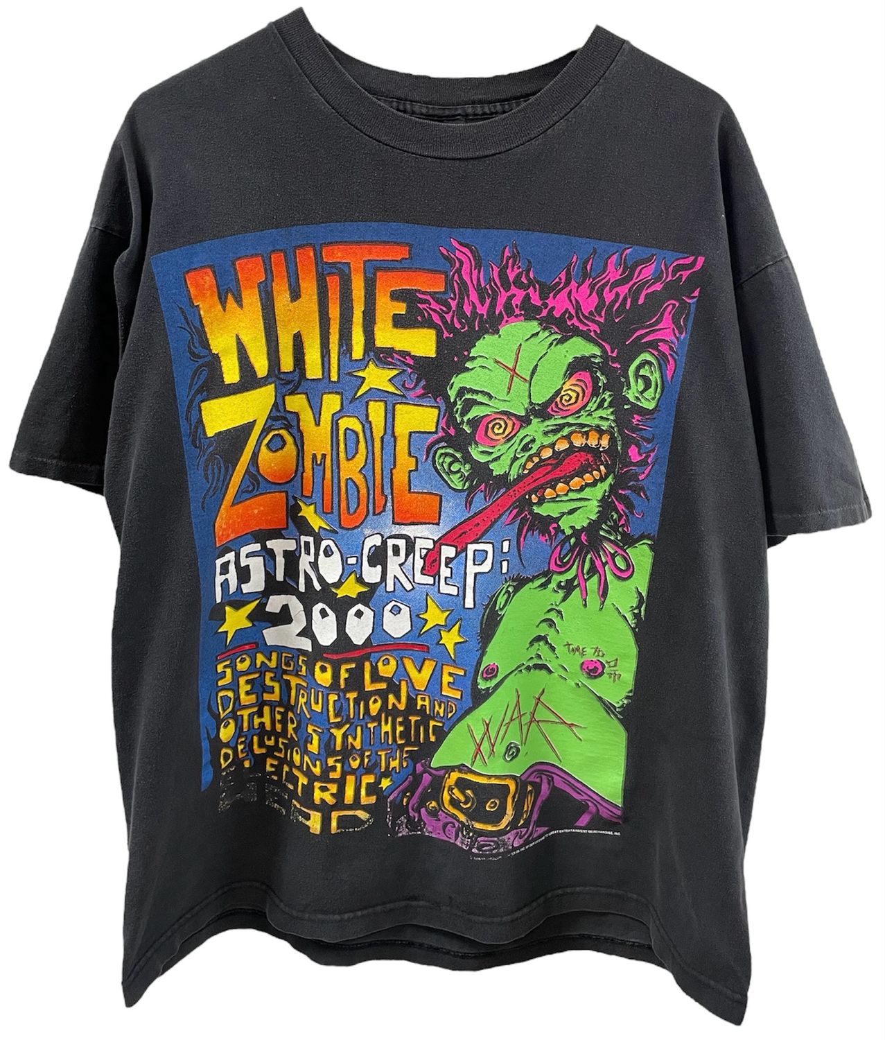 Vintage 1995 White Zombie Tee Size XL