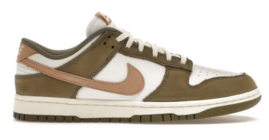 DS Nike Dunk Low Premium Medium Olive Hemp Size 8 Damaged Box