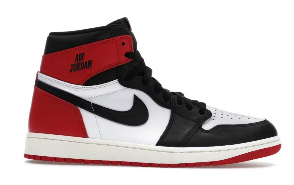 Jordan 1 Retro High OG Black Toe Reimagined Size 10 (New)