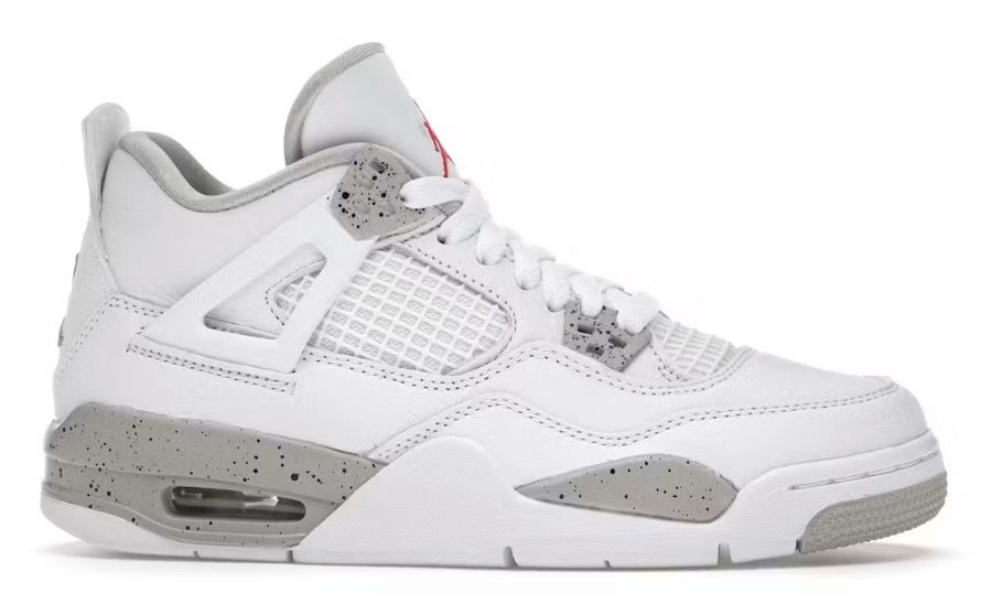 Jordan 4 Retro White Oreo (2021) (GS) Size 7Y (New)