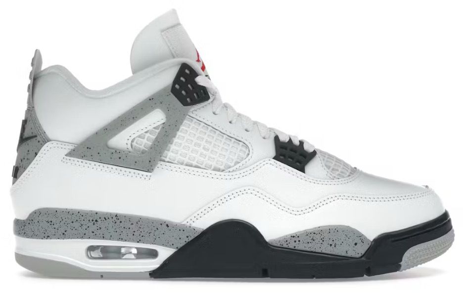 Jordan 4 Retro White Cement (2025) Size 10 (New)