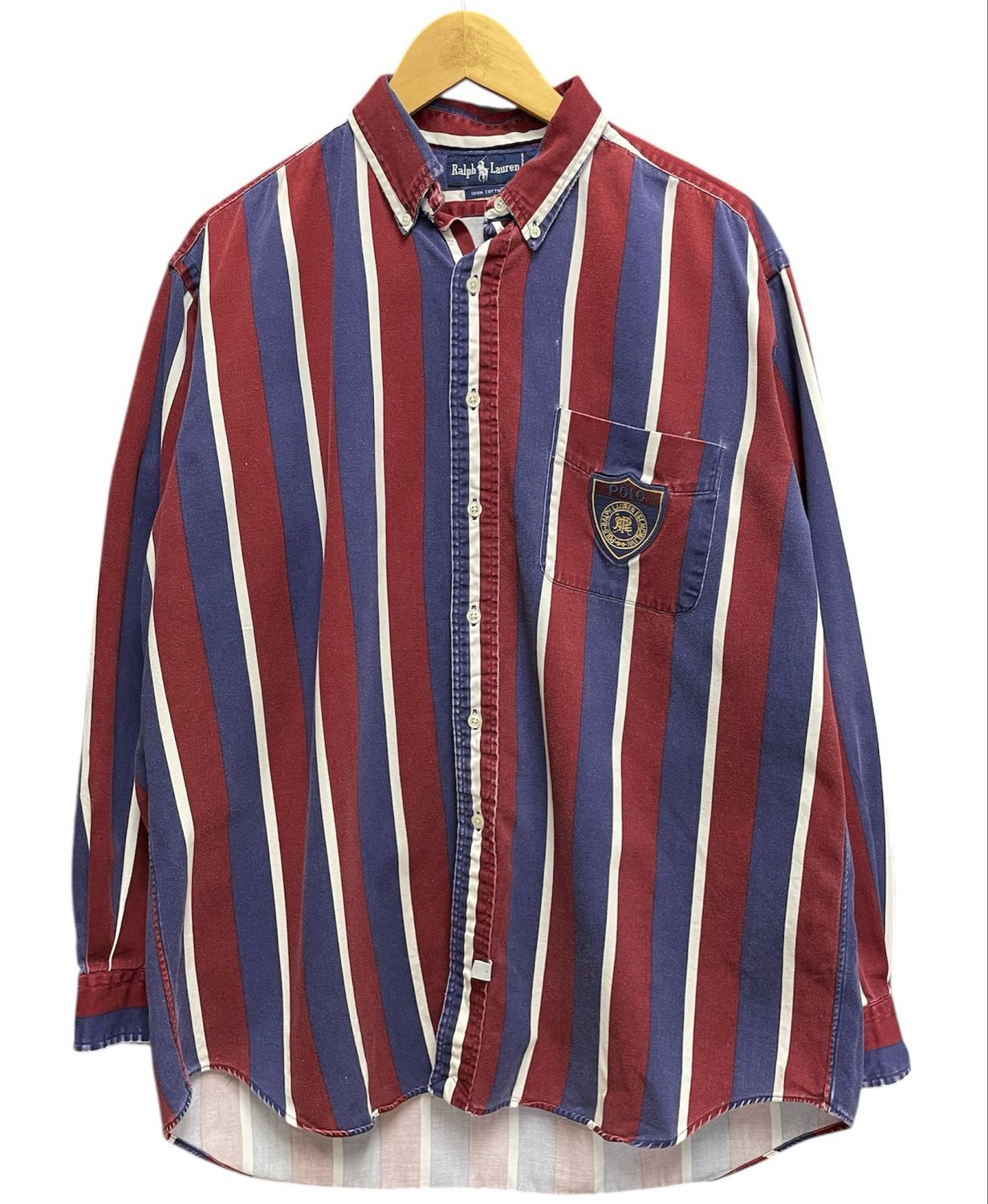 Vintage Polo Ralph Lauren Button Up Shirt Size Large