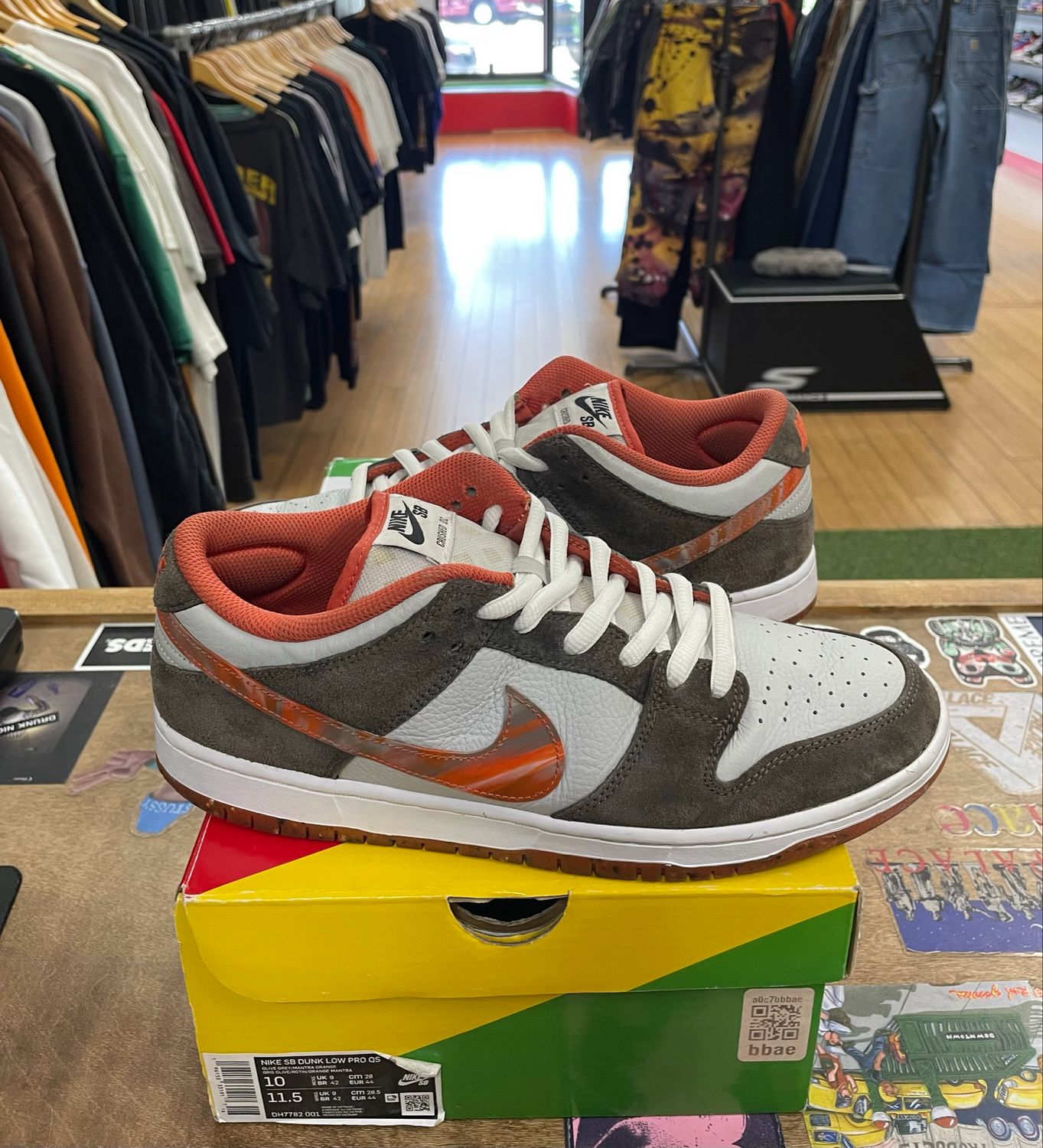 Nike SB Dunk Low Crushed D.C. Size 10 (Worn)