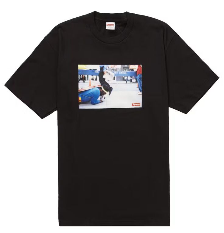 New Supreme Pope.L Training Crawl Tee Black Size S