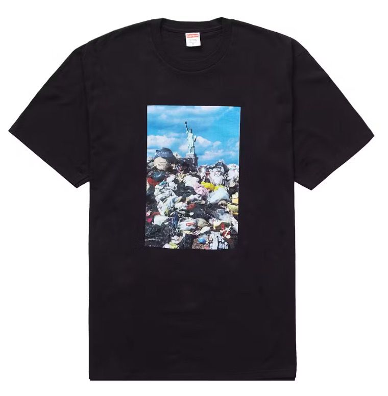New Supreme Trash Tee Black Size S