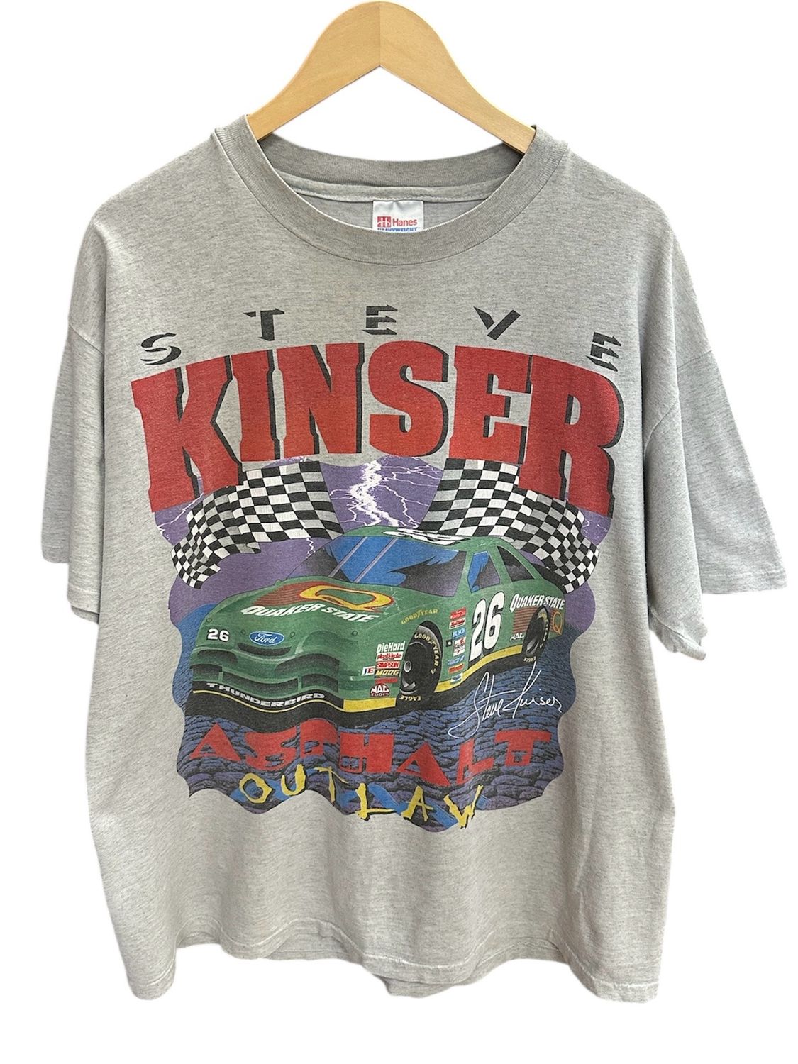 Vintage Steve Kinser Racing Tee Size XL