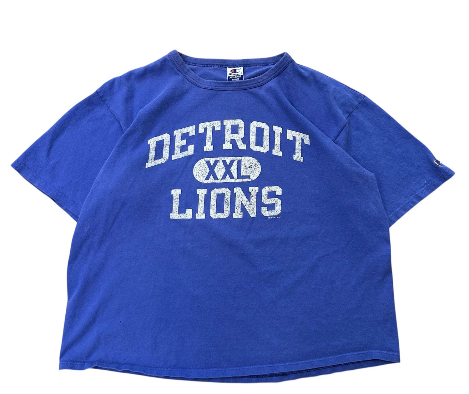 Vintage Detroit Lions Champion Tee Size Boxy XXL