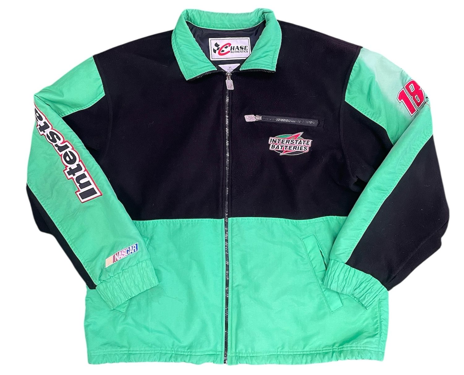 Vintage Interstate Batteries Fleece Size Large