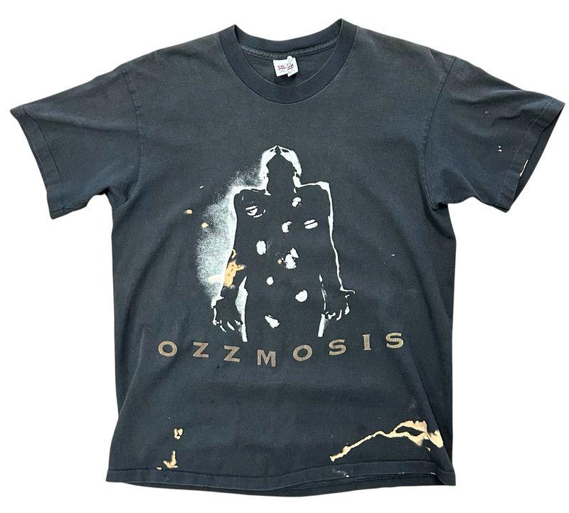 Vintage Ozzy Osbourne Retirement Sucks Bootleg Tour Tee Size L