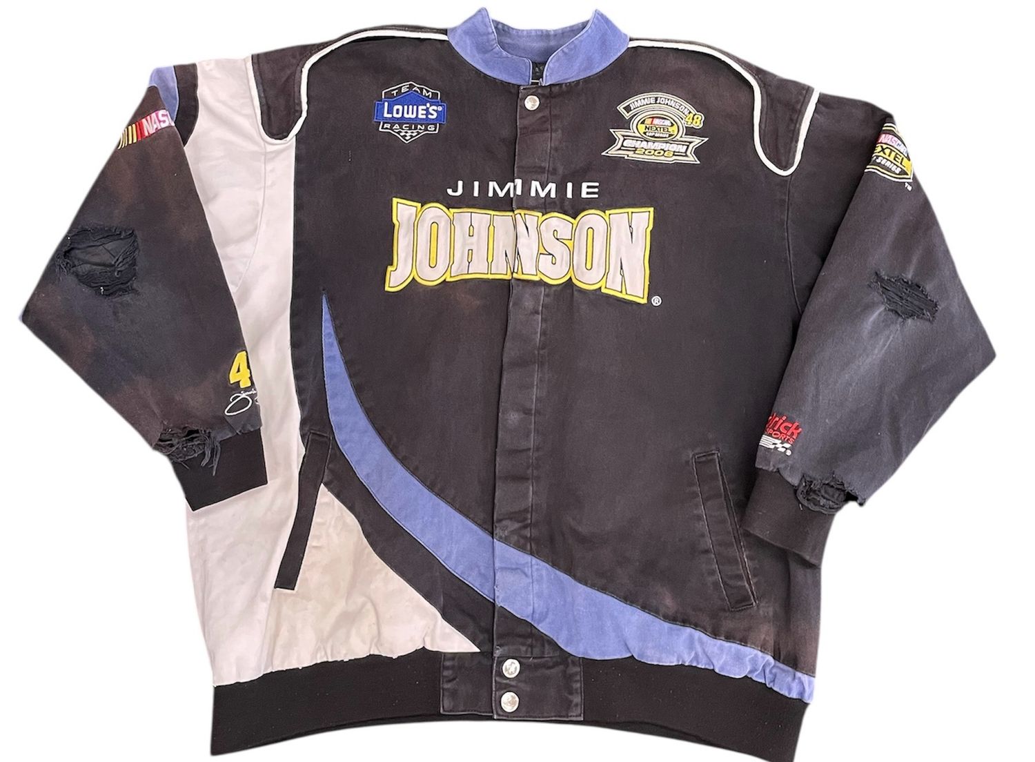 Pre Owned &#39;06 Jimmie Johnson Nascar Jacket Size 2XL