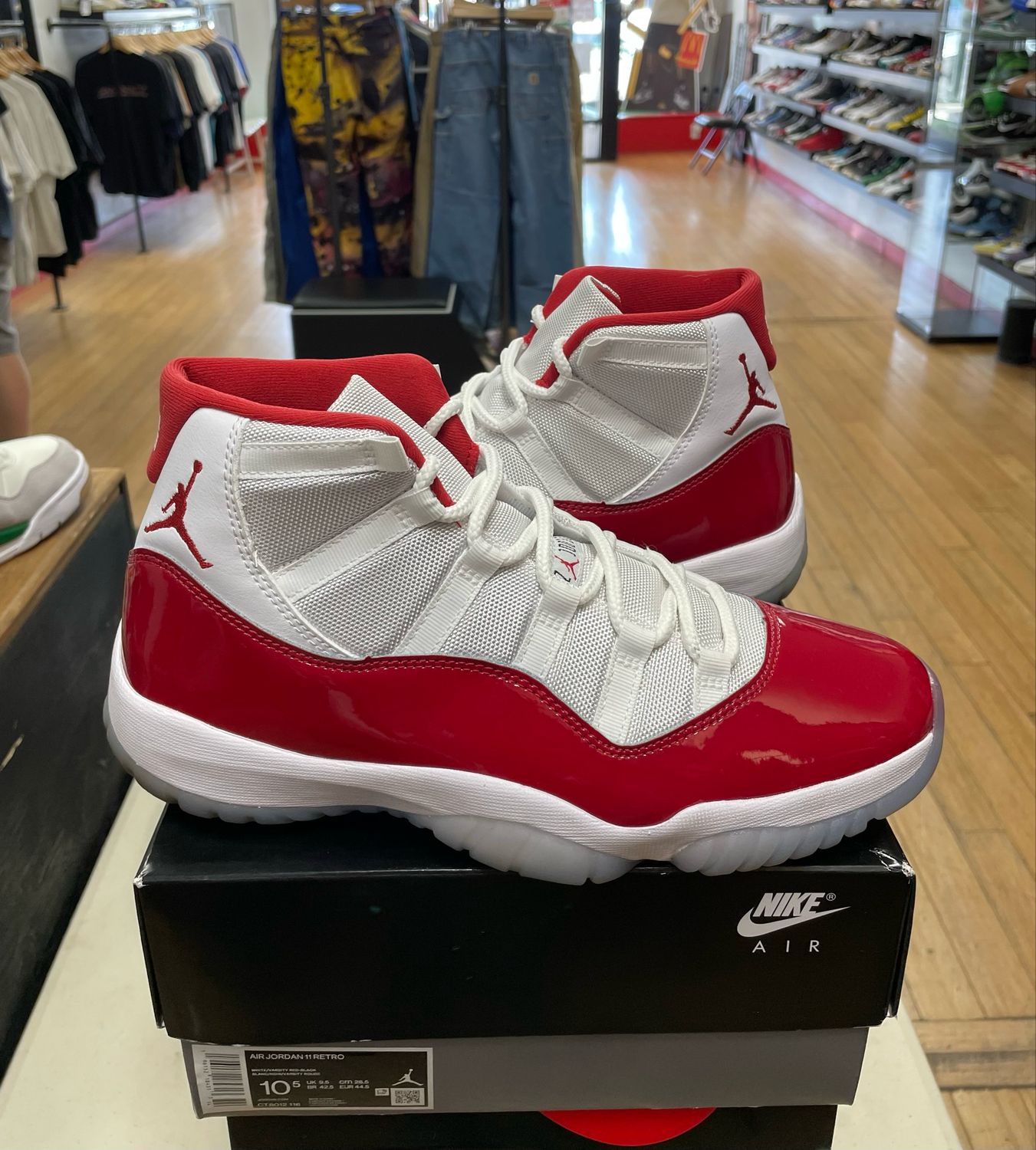 Pre Owned Jordan 11 Retro Cherry (2022) Size 10.5
