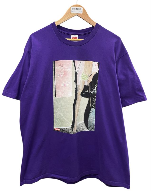 Pre Owned Supreme Model Tee Purple Size XL