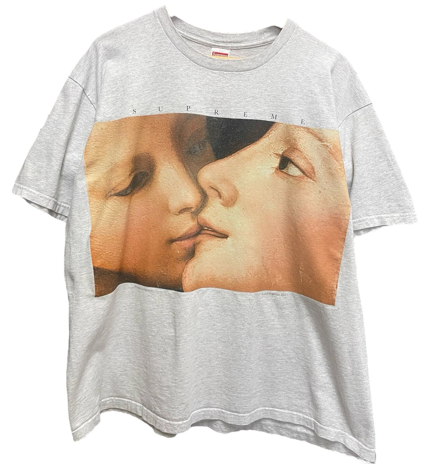 Pre Owned Supreme Venus Tee (FW21) Ash Grey Size XL