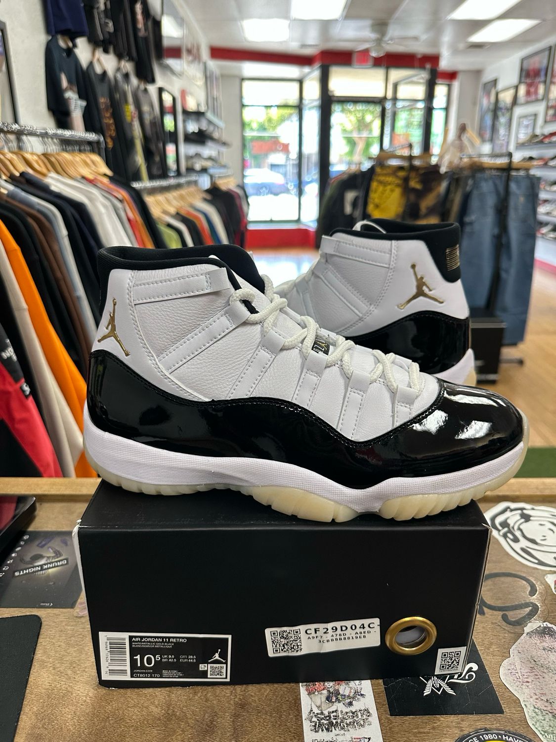 Jordan 11 Retro DMP Gratitude (2023) Size 10.5 (WORN)