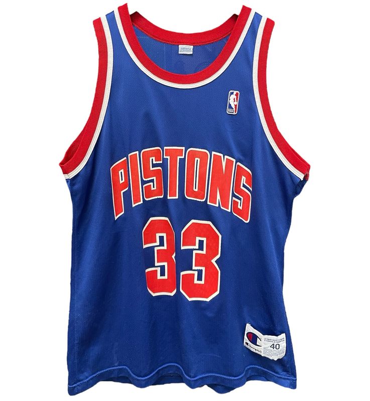 Pre Owned Grant Hills Pistons Jersey Size M