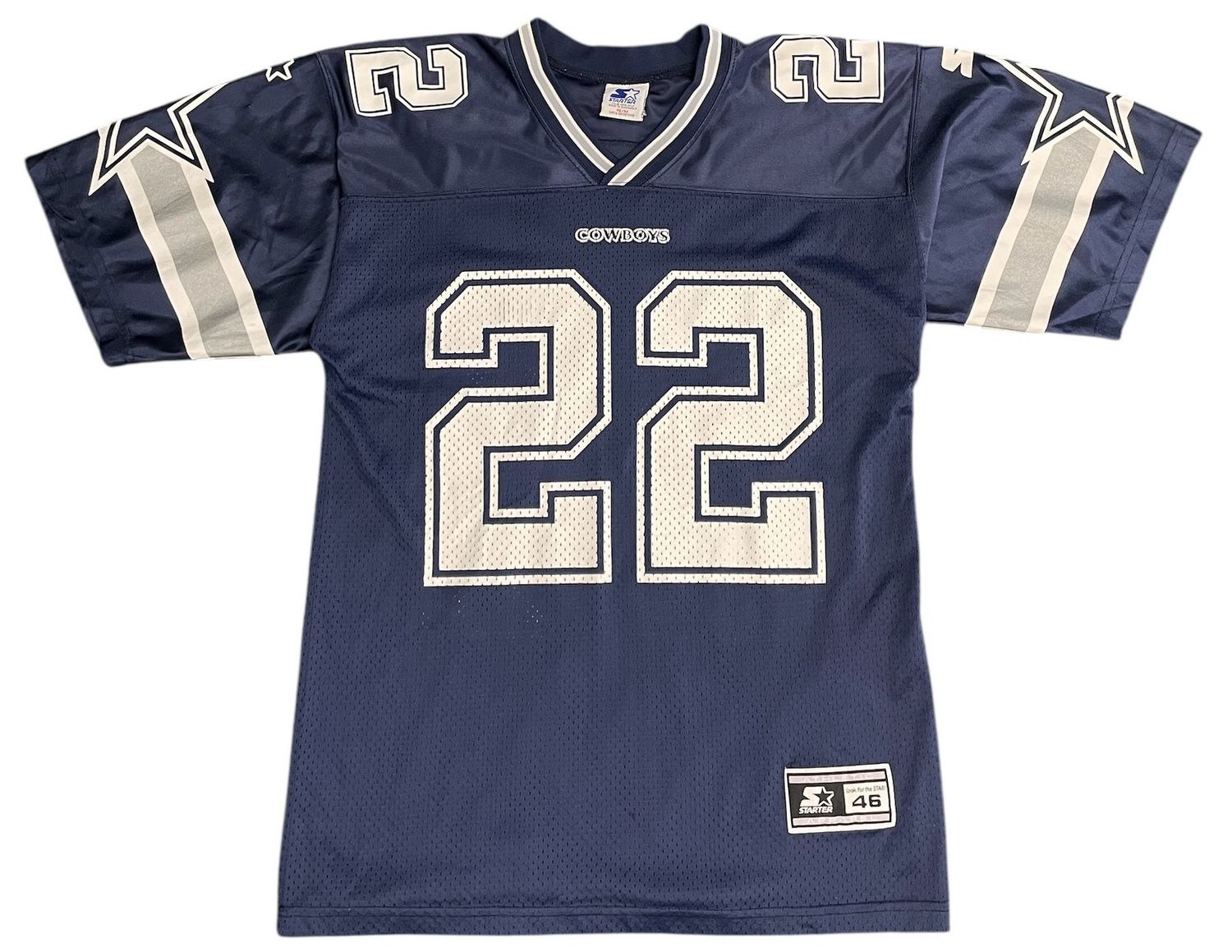 Pre Owned Emmitt Smith Cowboys Jersey Size M