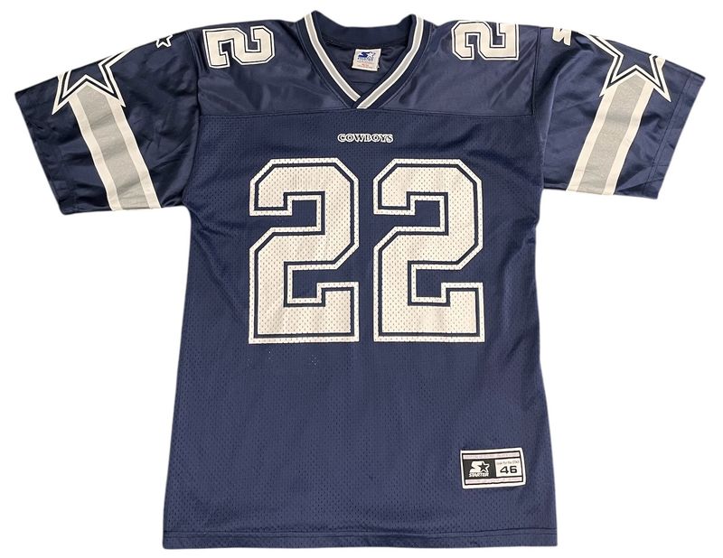 Pre Owned Emmitt Smith Cowboys Jersey Size M