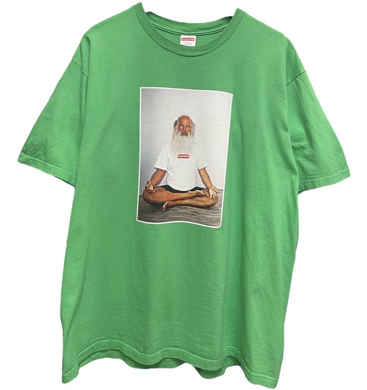 Pre Owned Supreme Rick Rubin Tee Green Size XL