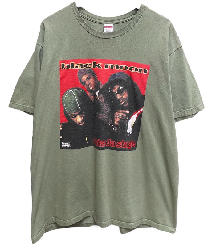 Pre Owned Supreme Enta Da Stage Tee Light Olive Size XL