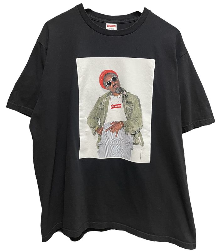 Pre Owned Supreme André 3000 Tee Black Size XL