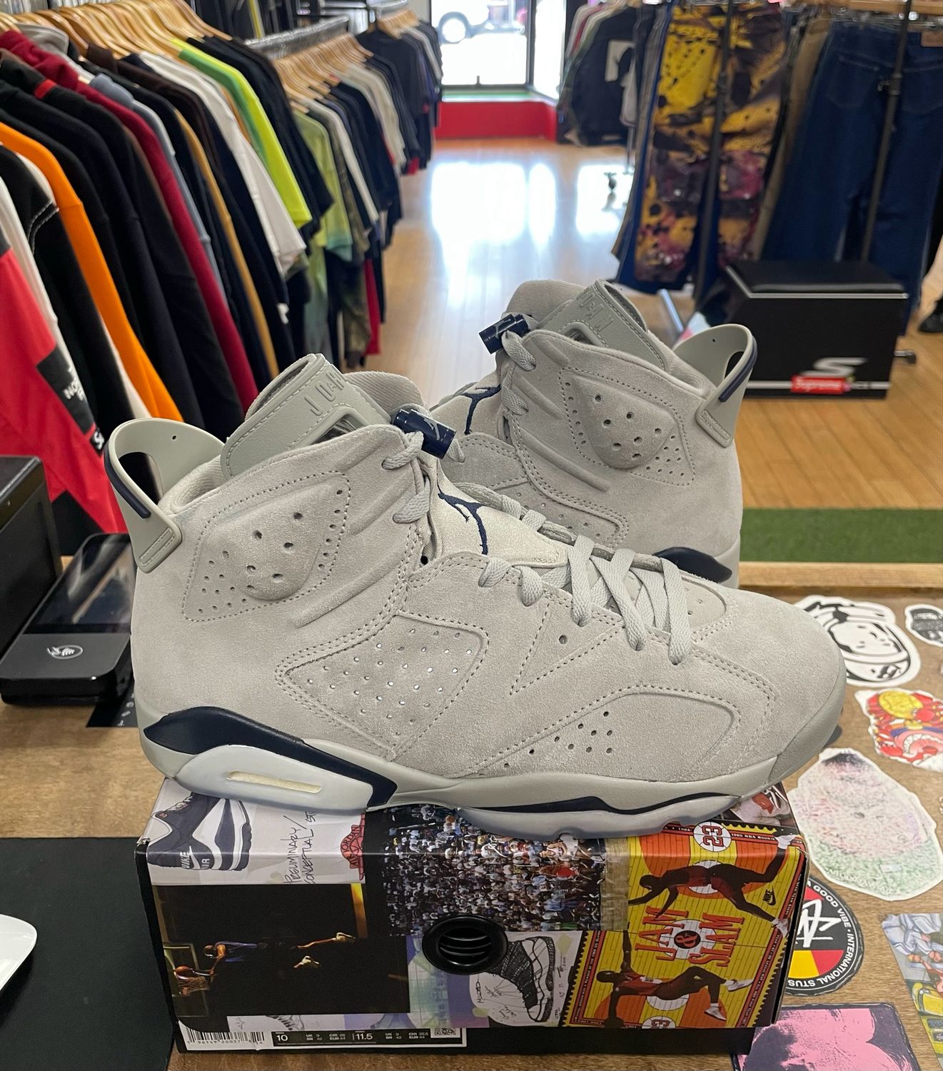 Pre Owned Jordan 6 Retro Georgetown (2022) Size 10