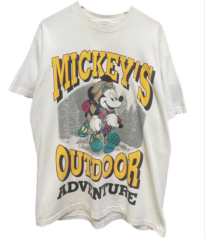 Vtg Mickeys Outdoor Adventure Tee Size XL