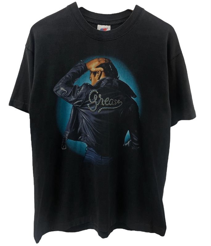 Vtg Grease Tee Size L