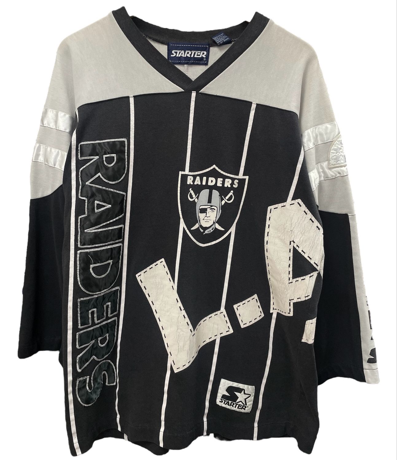 Vtg Starter Raiders Long sleeve Size Medium